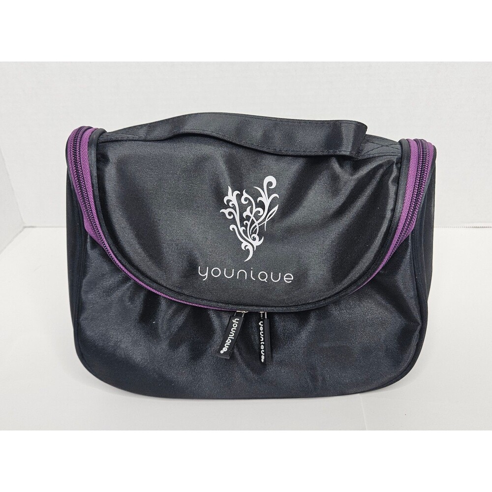 Younique Large Handled Makeup Travel Bag Brush Holder Cosmetic Case